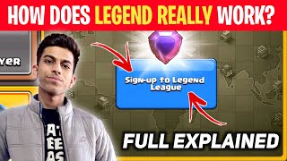 WHAT REALLY HAPPENS WHEN YOU JOIN LEGEND LEAGUE IN CLASH OF CLANS [upl. by Jerol]