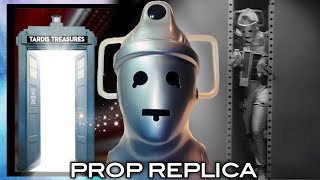 Cyberman Prop Replica  The Wheel in Space  Doctor Who [upl. by Notsua]