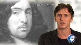 Andrew Marvell  To His Coy Mistress  Analysis Poetry Lecture by Dr Andrew Barker [upl. by Noe463]