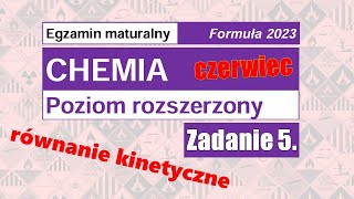 Zadanie 5 MATURA chemia 2024 czerwiec Formuła 2023 [upl. by Aneis]