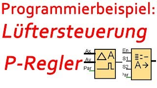 Lüftersteuerung mit LOGO8 PRegler vereinfacht  HD Tutorial  Edu Reson [upl. by Busiek150]