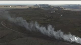 Islande péninsule de Snaefellsness  vallée érodée moutons [upl. by Ahsena]