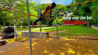 Calisthenics Dynamic Skill Series ඕන කෙනෙකුට පුලුවන් Beginner 🚀 Jump Over the Bar calisthenics [upl. by Atlee]