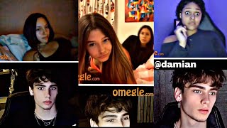 Damian kater is real 💕omegle reaction [upl. by Ailuj966]