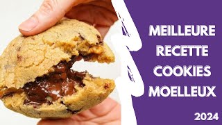 😋 Meilleure Recette Cookies Nutella  Vous nachèterez Plus les Cookies  Recette Facile et Simple [upl. by Colvin]