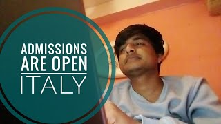 Universities are open for admission For bachelors  Public universities of Italy  study abroad [upl. by Wendalyn117]