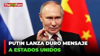 PUTIN DA ULTIMATUM A UCRANIA Y ADVERTENCIA A EEUU quotVAN A SOCAVAR SU PROPIO PODER quot  TheMXFam [upl. by Enomyar]