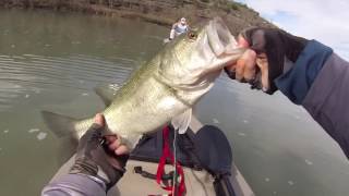 NICK FLY FISHING  LLANO RIVER SABOTAGE  TEXAS  MARCH 2017 [upl. by Atworth]