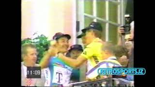 Jan Ulrich campeón del Tour de Francia 1997  Ultima Etapa y Celebración [upl. by Mcgee289]