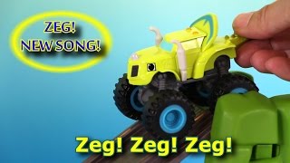 Blaze and the Monster Machines Theme Song Zeg Sing A Long Song [upl. by Gagne]