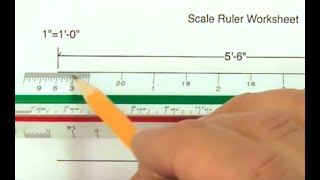 How to use a Scale Ruler Plus a Worksheet and paper scale ruler with download link [upl. by Tocs]