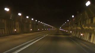 Attraversamento del tunnel del Frejus dal versante italiano a quello francese [upl. by Trescott981]