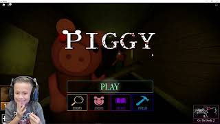 PIGGY TAG ON ROBLOX  DOMINICKS PLAYTIME [upl. by Ariad]