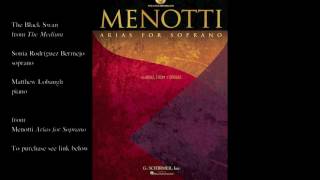 Menotti quotThe Black Swanquot THE MEDIUM [upl. by Hpeosj50]