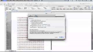 How to Setup Autosave in Microsoft Word 2011 Mac [upl. by Conner]