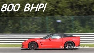 800BHP Corvette ZR1  On Track [upl. by Autry995]