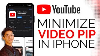 How to Minimize YouTube on iPhone [upl. by Llerdnam434]