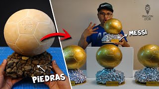 Cómo hacer el BALON de ORO 100 Casero  TUTORIAL  DIY [upl. by Kenta909]