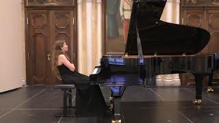 Orbetello Piano Competition 2021 Master  Anfisa Bobylova [upl. by Younglove]