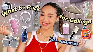 ULTIMATE COLLEGE PACKING LIST 📦 essentials guide for freshman year dorm  what to bring [upl. by Etienne]