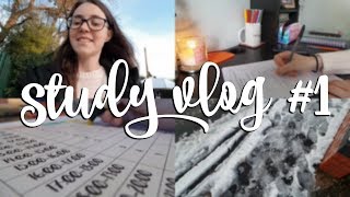 STUDY WITH ME VLOG 1  Magda [upl. by Lamiv391]