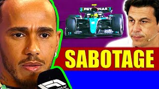 Hamilton RESPONDS to Mercedes Singapore Drama 👀 [upl. by Lars]