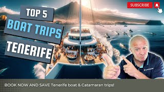 Top 5 Tenerife Boat Trips that depart from Puerto Colon Tenerife  Book now with TravelON World [upl. by Dilks]