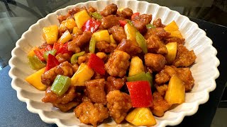 Easy Sweet and Sour Pork Recipe [upl. by Bitthia]