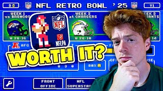 NFL Retro Bowl 25 First Impressions [upl. by Ogu687]