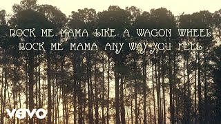 Rhonda Vincent  Wagon Wheel Official Lyric Video [upl. by Nolak]