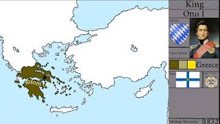 Alternative history of Greece 1830Present [upl. by Aiuqes]