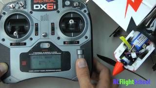 How To Bind An RC Plane or HelicopterUsing Spektrum DX6i [upl. by Fancy]