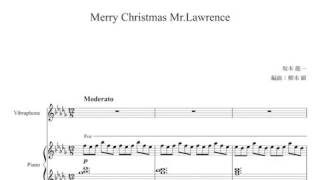 Merry Christmas Mr Lawrence  Arrangement for Vibraphone old ver [upl. by Amal]