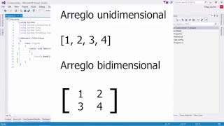 Arreglos bidimensionales c ejemplos  Colecciones y Arreglos  Programando en C [upl. by Ateinotna]