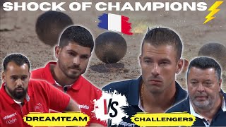 SHOCK OF CHAMPIONS DREAMTEAM QUINTAIS ROCHER VS CHALLENGERS BONETTO DOERR [upl. by Selhorst]