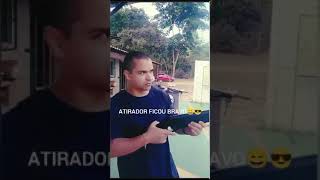 ATIRADOR FICOU BRAVO NO CLUBE DE TIRO short shortvideo tiroesportivo carabinasdepressão [upl. by Balcer]