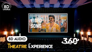 Jolly O Gymkhana Video Song Theatre Effects  8D Audio  Thalapathy Vijay  8D Chorus [upl. by Bean226]