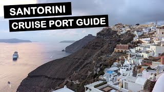 Santorini Cruise Port Guide with Hyde [upl. by Inavoig]