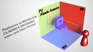 Dibujo Técnico Introducción al Sistema Diédrico [upl. by Bencion]