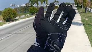 Five Gloves RS3 Riding Gloves Short Review Tagalog [upl. by Anujra809]