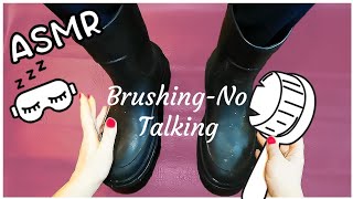 Intense ASMR Wellies brushing shoeshine asmrsounds [upl. by Ehling]