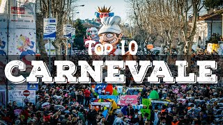 Le 10 feste di carnevale più belle in Italia [upl. by Aehsila]