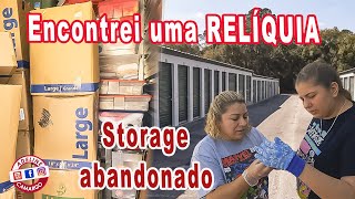 Encontrei uma RELÍQUIA nesse STORAGE abandonado de VALOR inestimável 18V1 Adeline Camargo [upl. by Alag245]