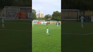 Bailey Rowe lobs the keeper to equalise against Folland shorts hufc hammers nonleague [upl. by Llennyl]