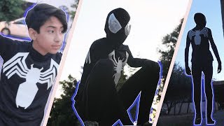 IMITANDO FOTOS DE SPIDERMAN NEGRO IMITATING PHOTOS OF SPIDERMAN BLACK SUIT [upl. by Hayifas]