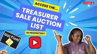 How to access the City of Pittsburgh Treasurer Sale Auction List vacantpropertytaxliens [upl. by Ellehciram]