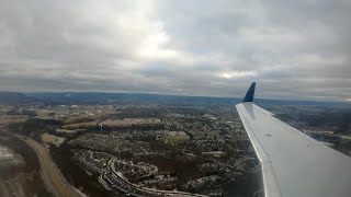 Landing in State College Pennsylvania from Detroit  Delta CRJ200  DL3824 [upl. by Latsirc]