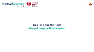 Manipal Hospital Bhubaneswar  Tips for a Healthy Heart  Dr Jajati Keshari Padhi [upl. by Georgiana]