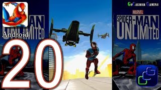 Spider Man Unlimited Android Walkthrough  Part 20  Issue 4 Against The Grain [upl. by Norbert]