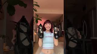 Simone Rocha shoe unboxing 🖤🎀 [upl. by Rengia920]